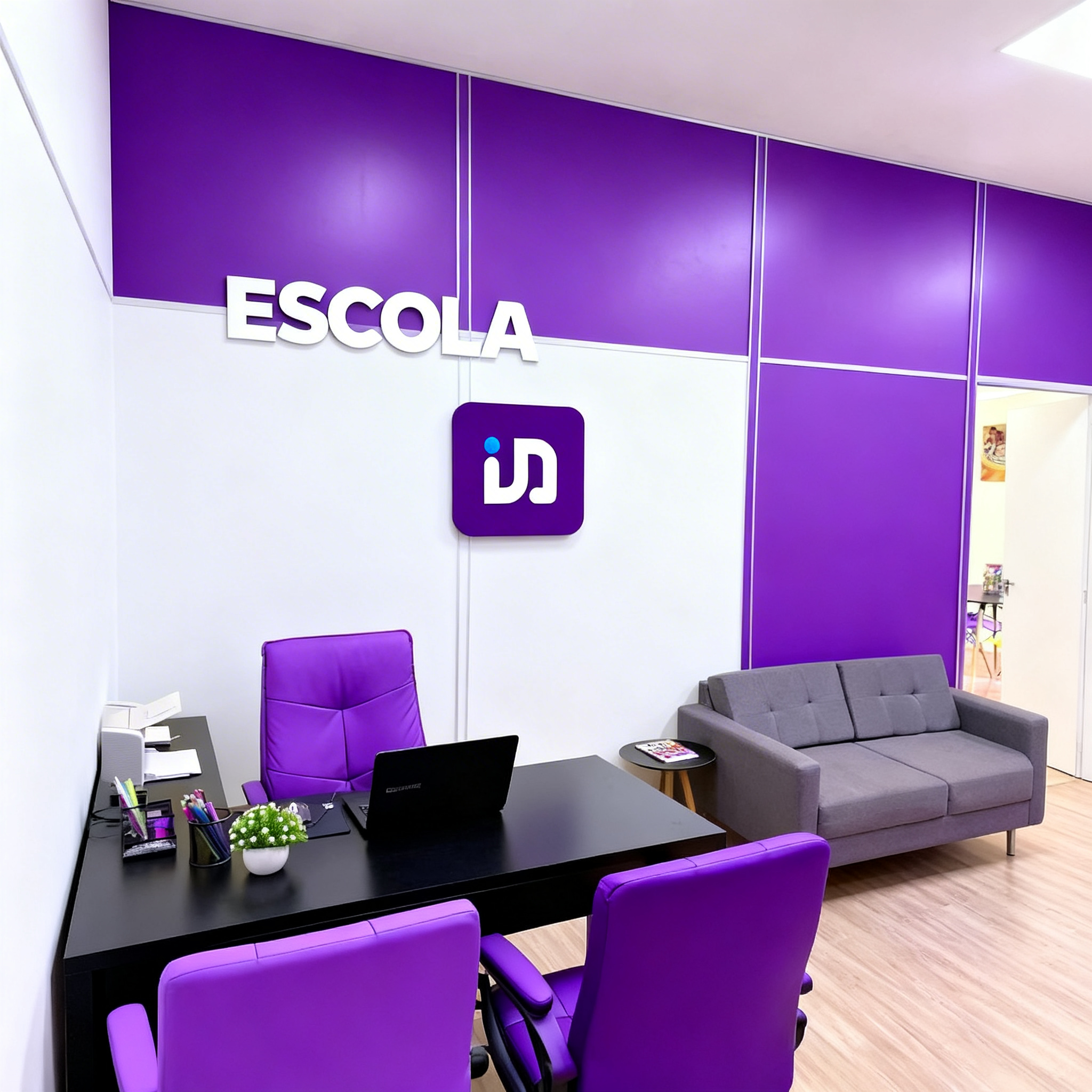 Interior Escola iD